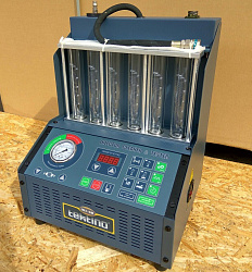 INJ-6B Установка для очистки и проверки инжекторов ГЛАВТ + LAVR Ultra-Sonic Cleaner Жидкость очистки